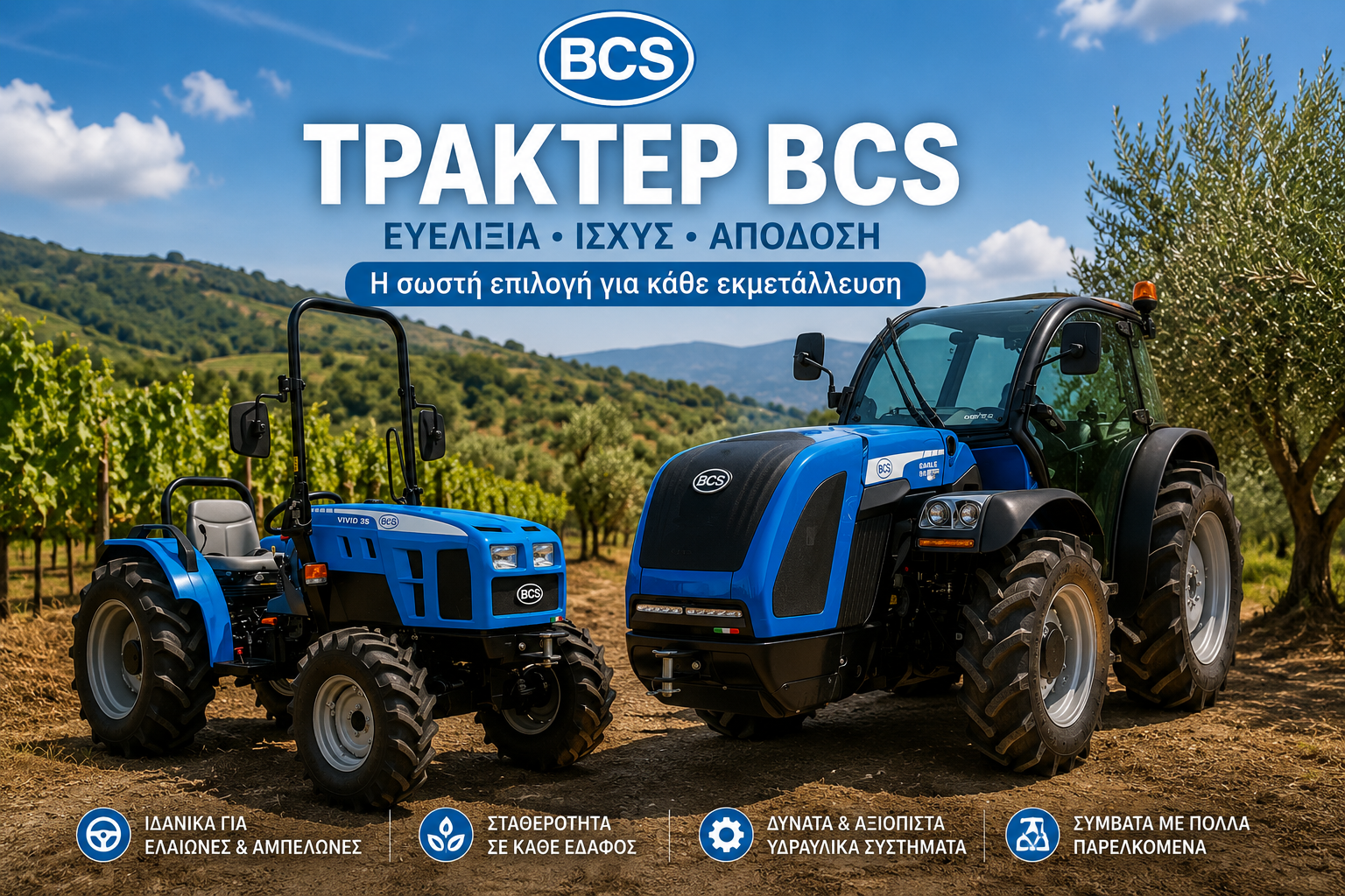 Τρακτέρ BCS